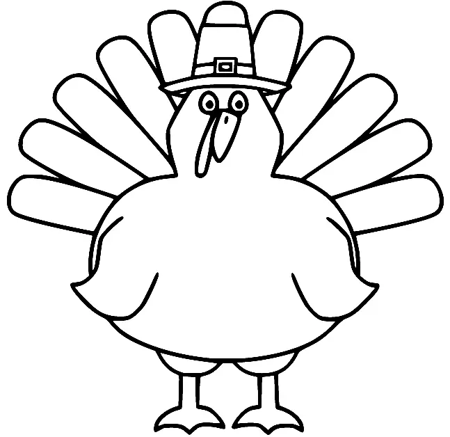 Turkey Coloring Pages 65