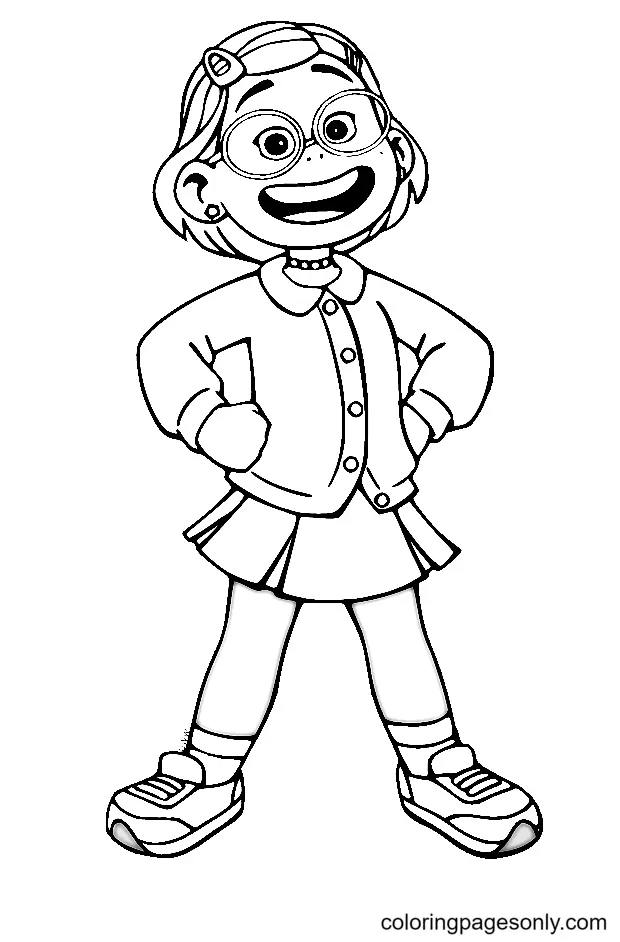 Turning Red Coloring Pages 6