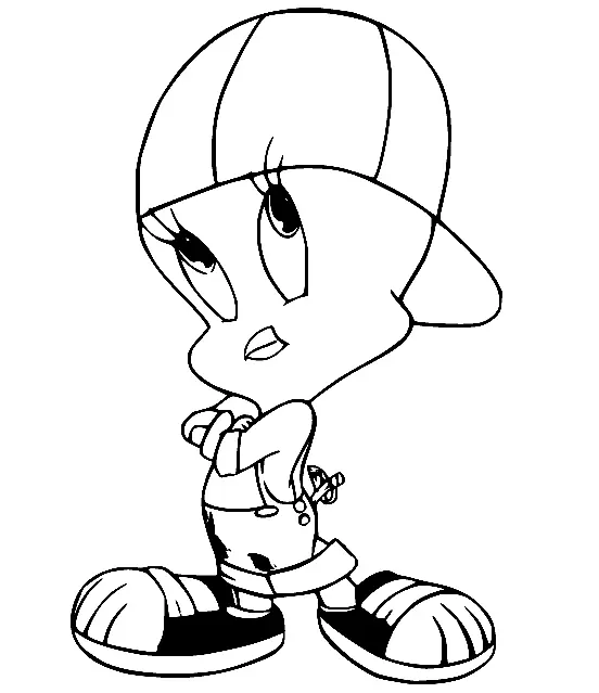 Tweety Coloring Pages 28