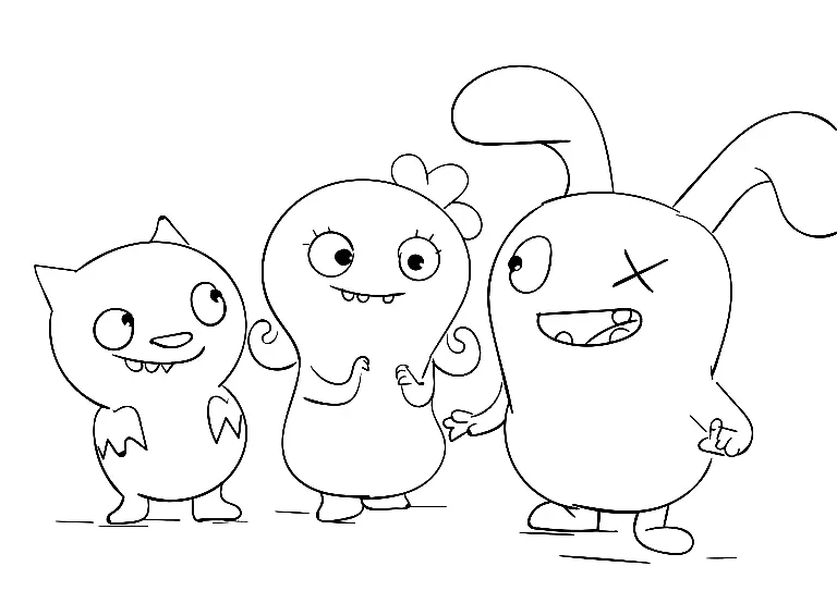 UglyDolls Coloring Pages 11