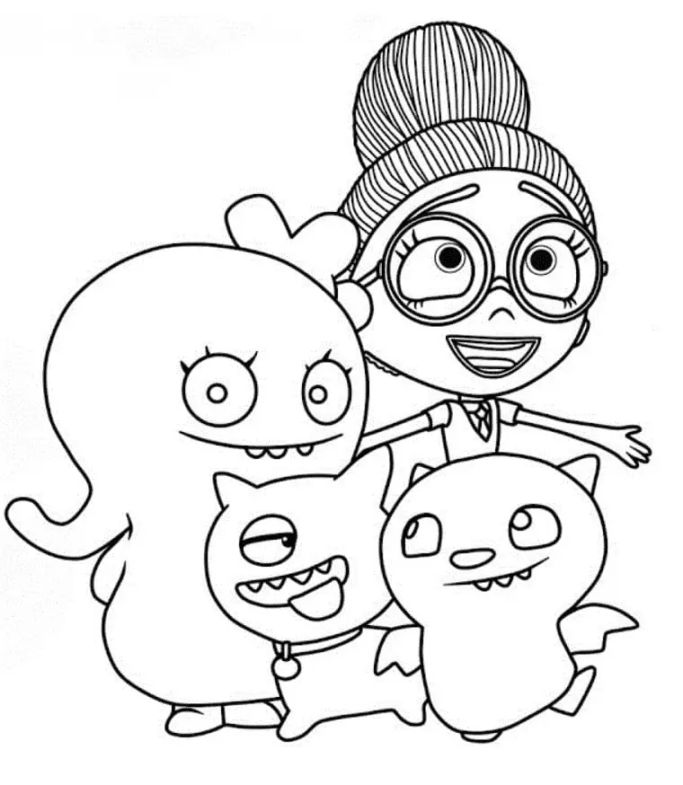 UglyDolls Coloring Pages 13