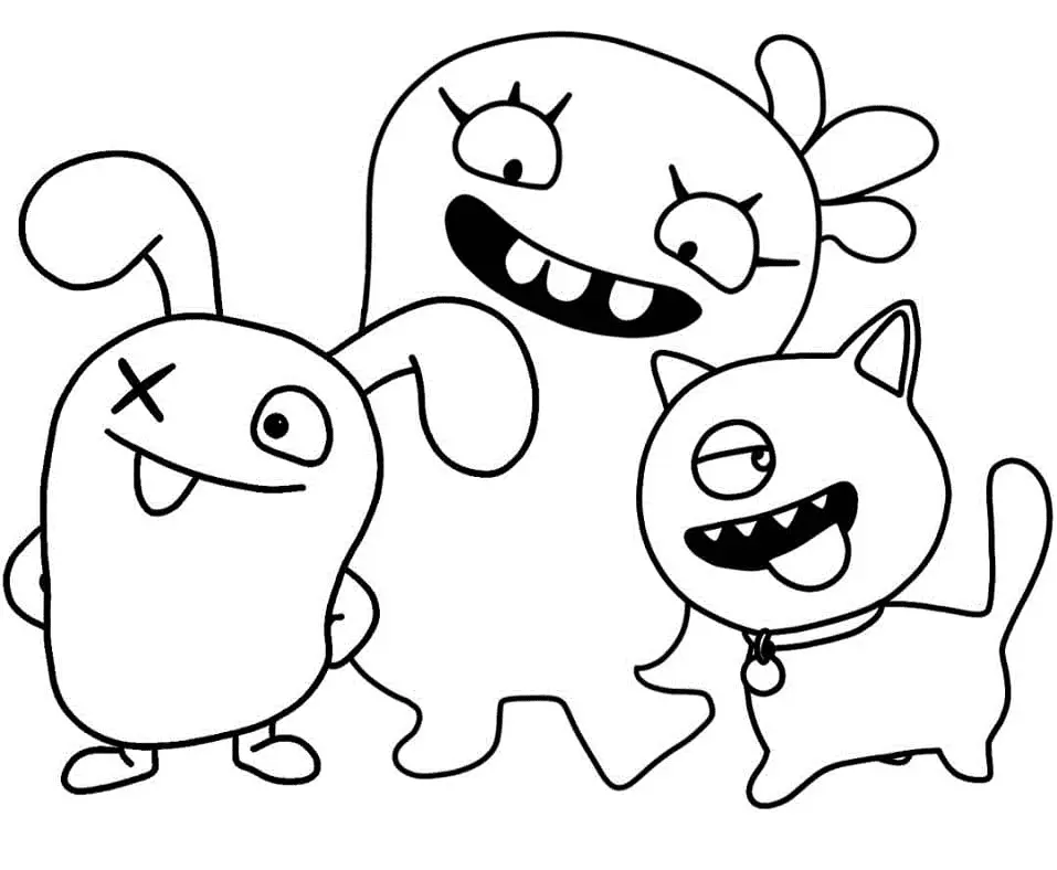 UglyDolls Coloring Pages 14