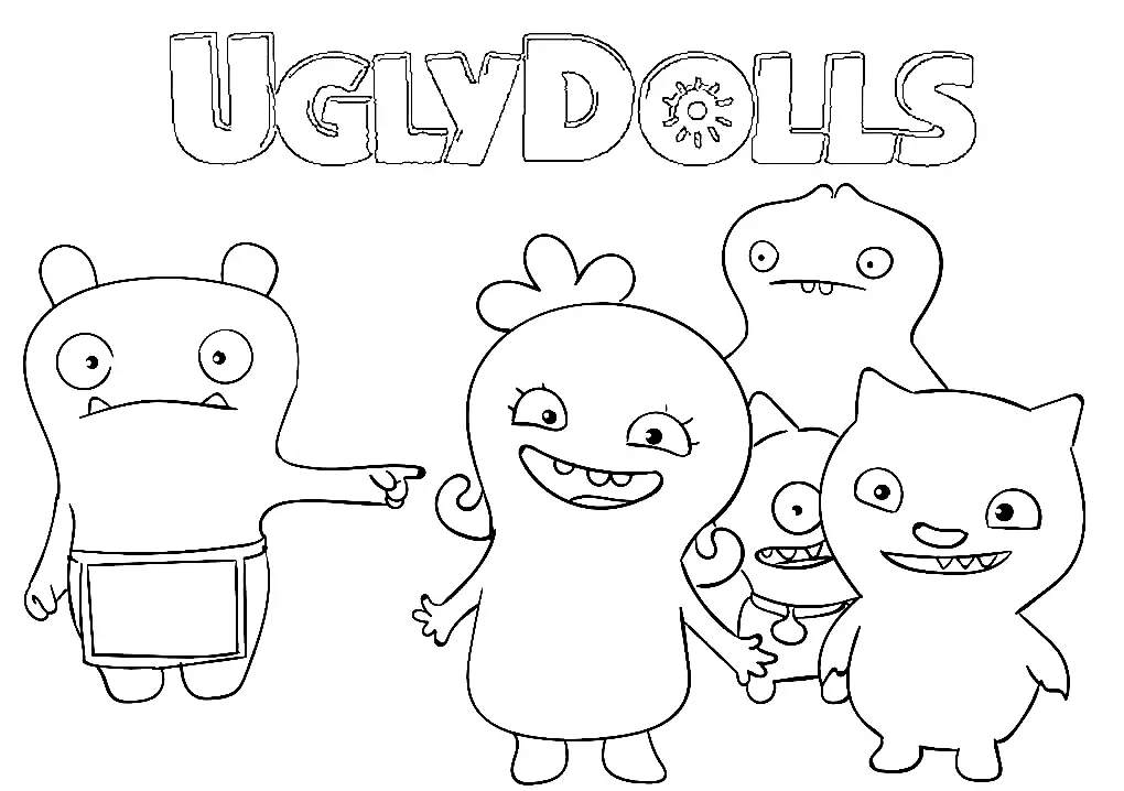 UglyDolls Coloring Pages 30