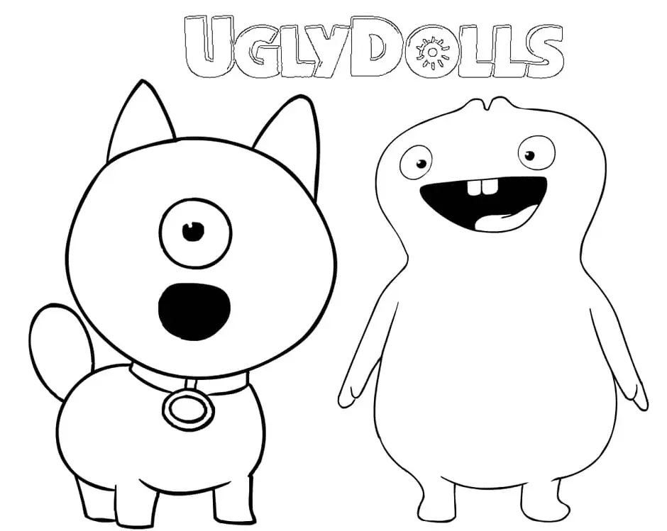 UglyDolls Coloring Pages 38