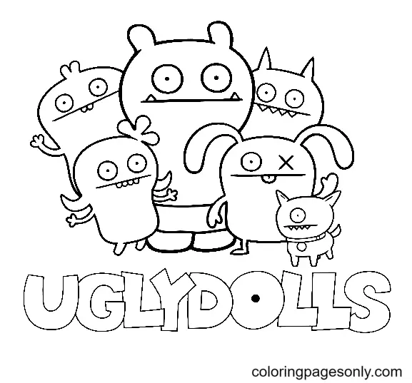 UglyDolls Coloring Pages 8