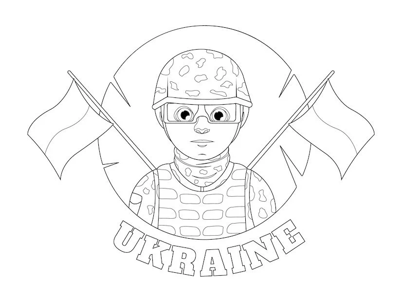 Ukraine Coloring Pages