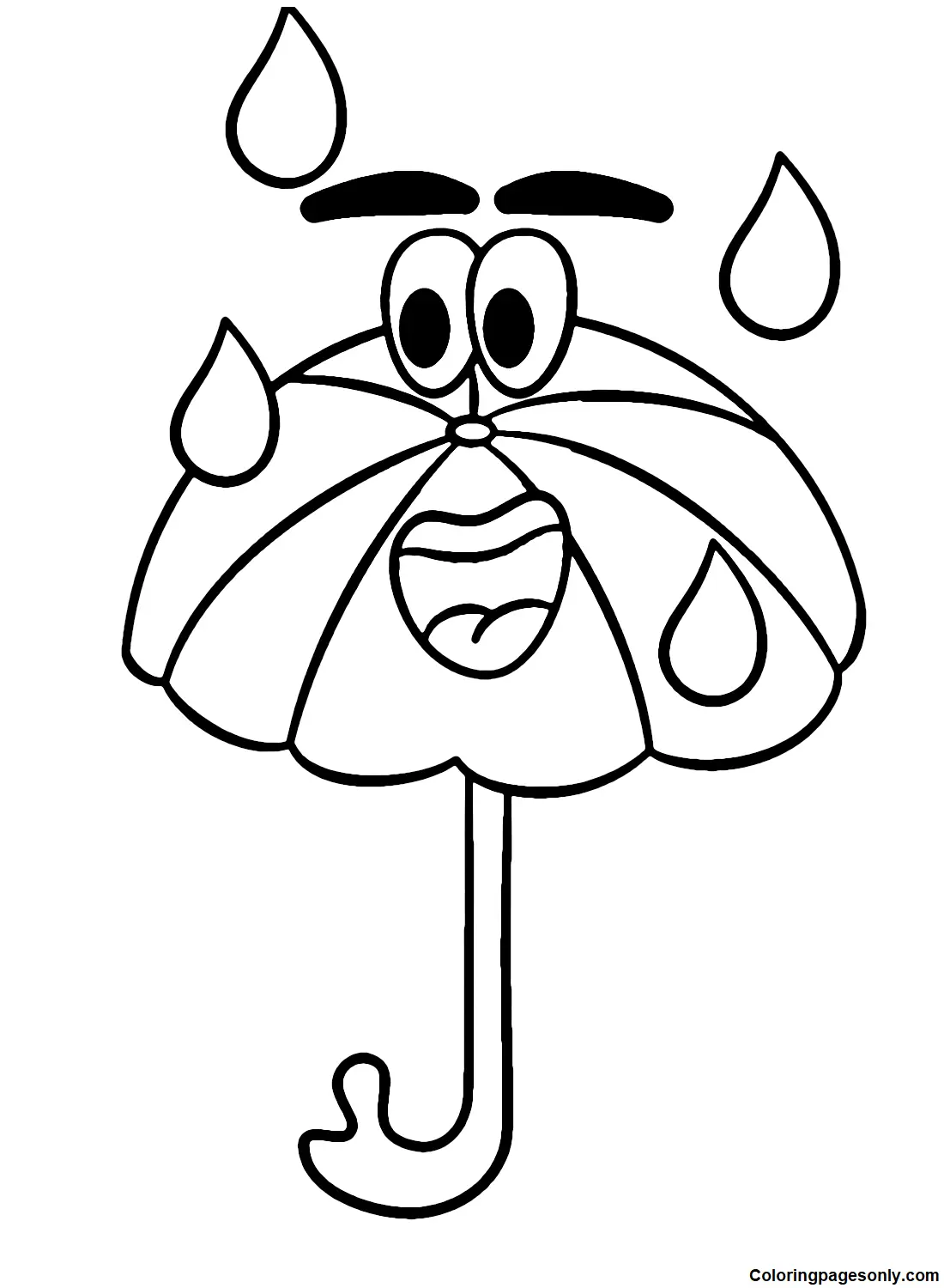 Umbrella Coloring Pages 53