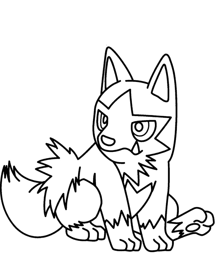 Umbreon Coloring Pages