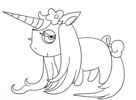 Unicorn Coloring Pages 72