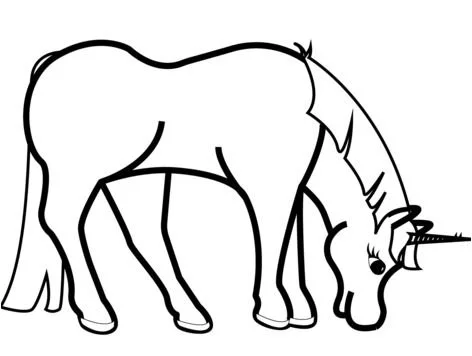 Unicorn Coloring Pages 77