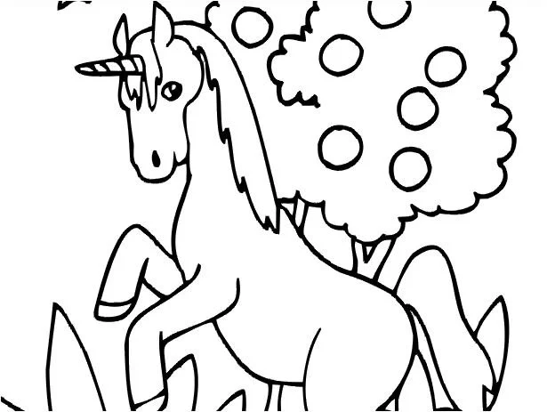 Unicorn Coloring Pages 79