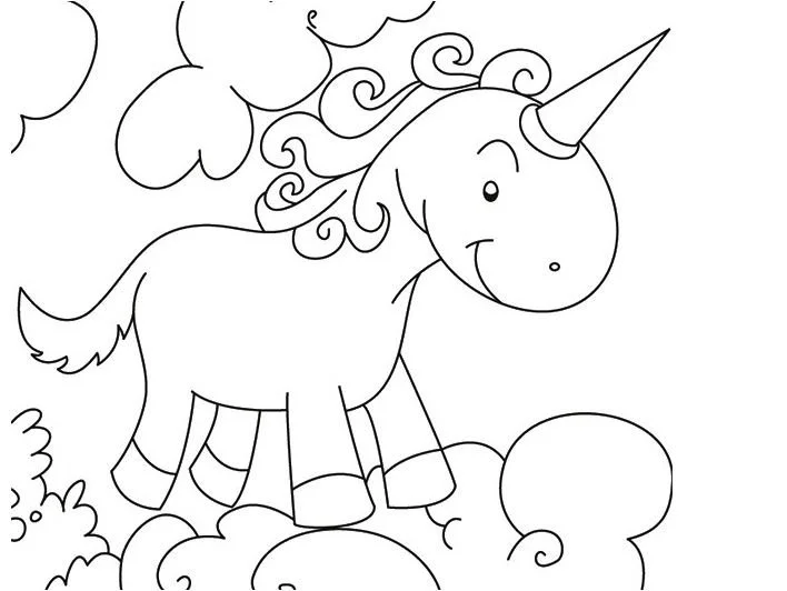 Unicorn Coloring Pages 81