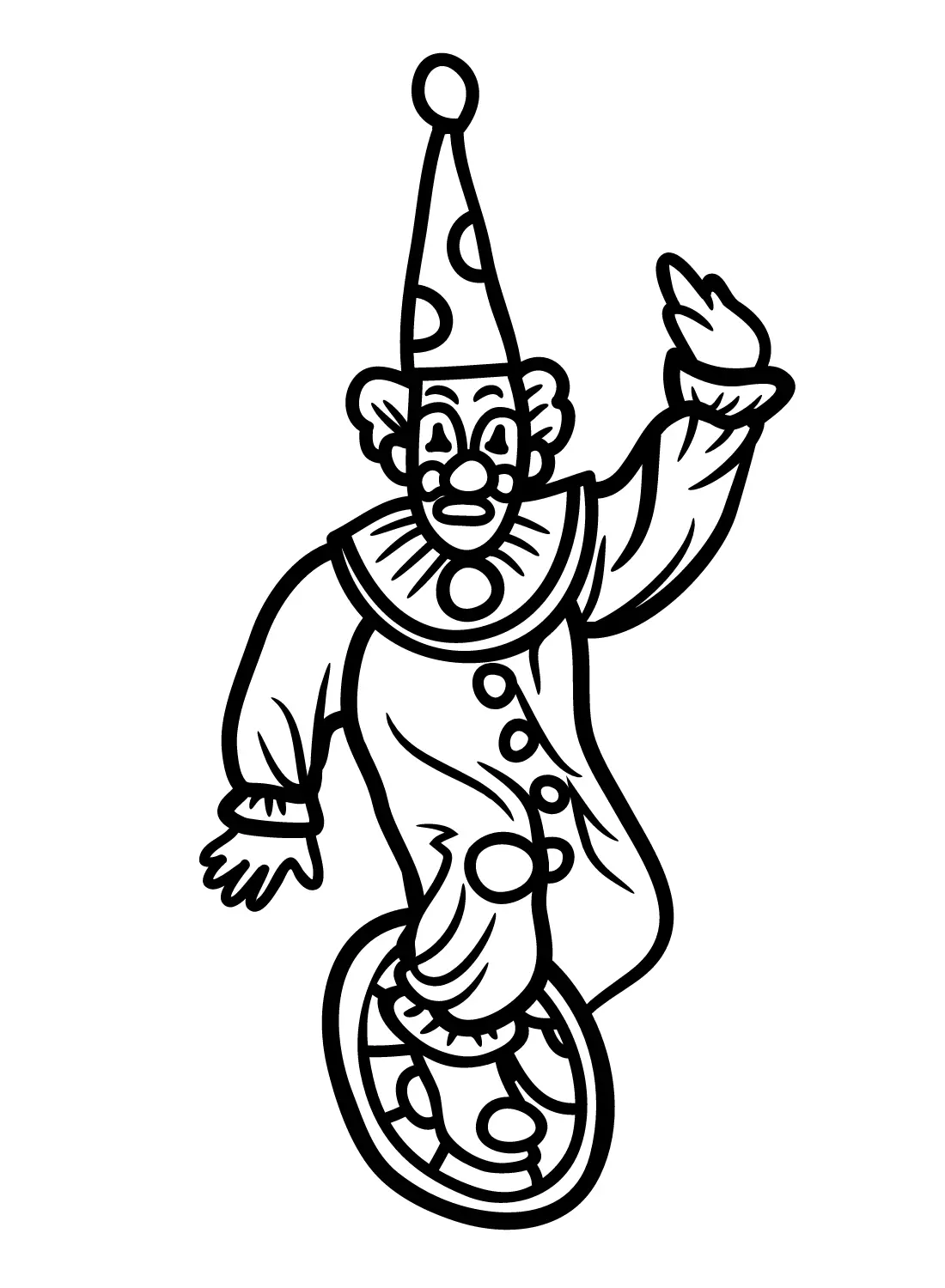 Unicycle Coloring Pages 25