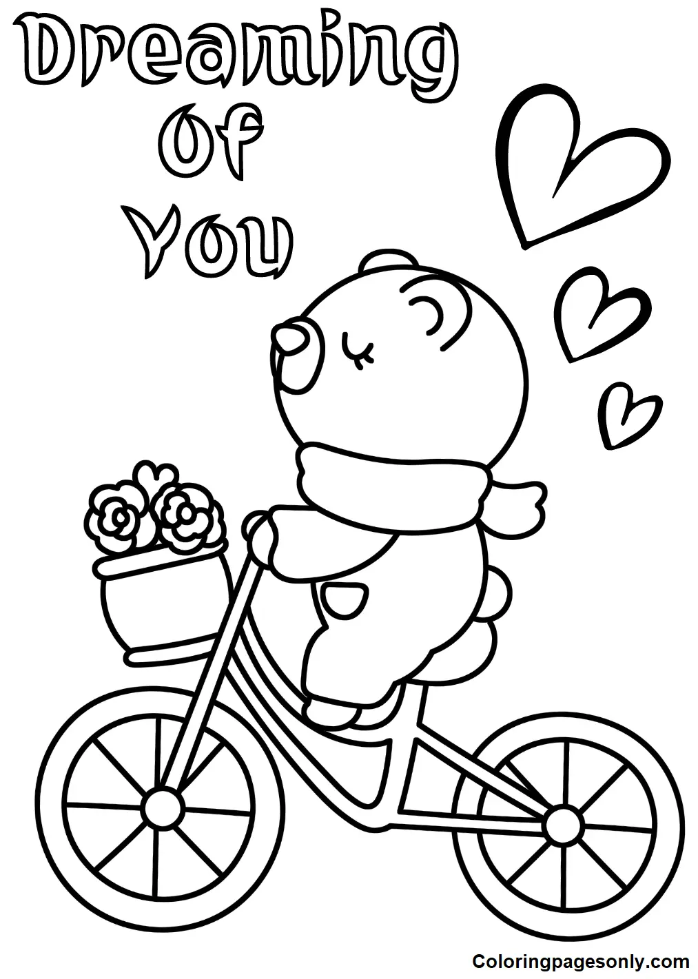 Valentines Day Cards Coloring Pages 109