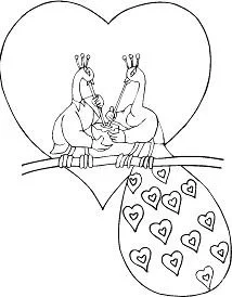 Valentines Day Cards Coloring Pages 24