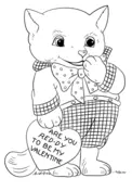 Valentines Day Cards Coloring Pages 26