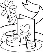 Valentines Day Cards Coloring Pages 36