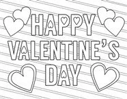 Valentines Day Cards Coloring Pages 39