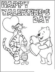 Valentines Day Cards Coloring Pages 73