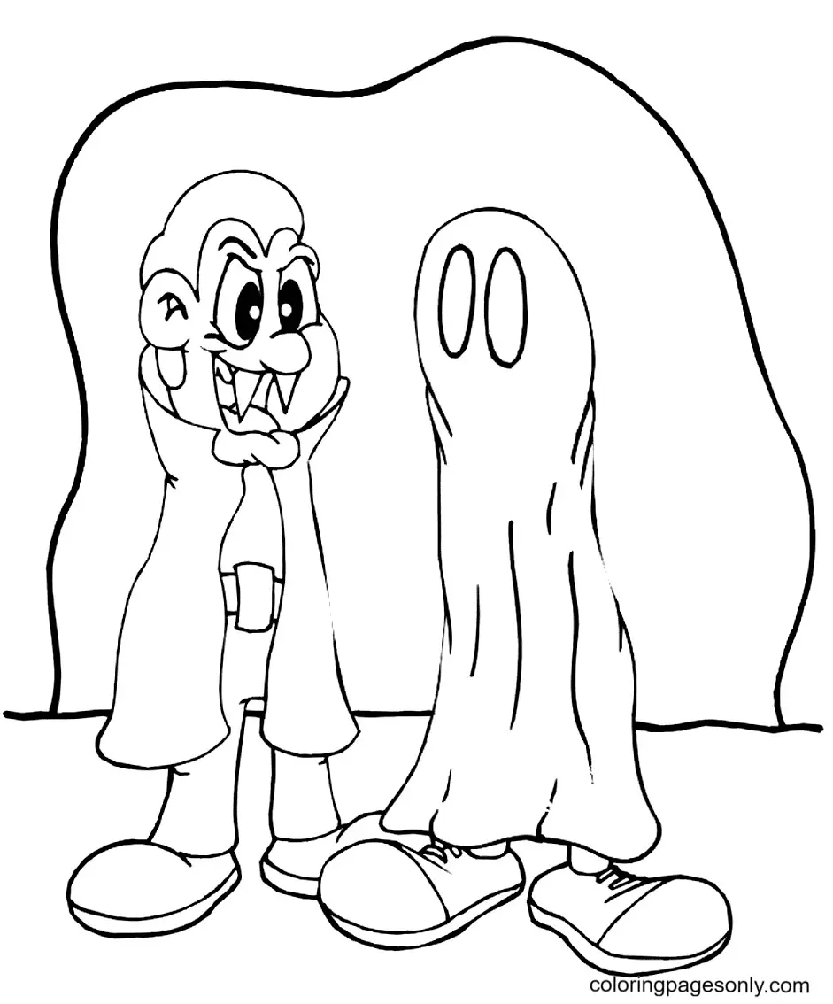 Vampire Coloring Pages 55