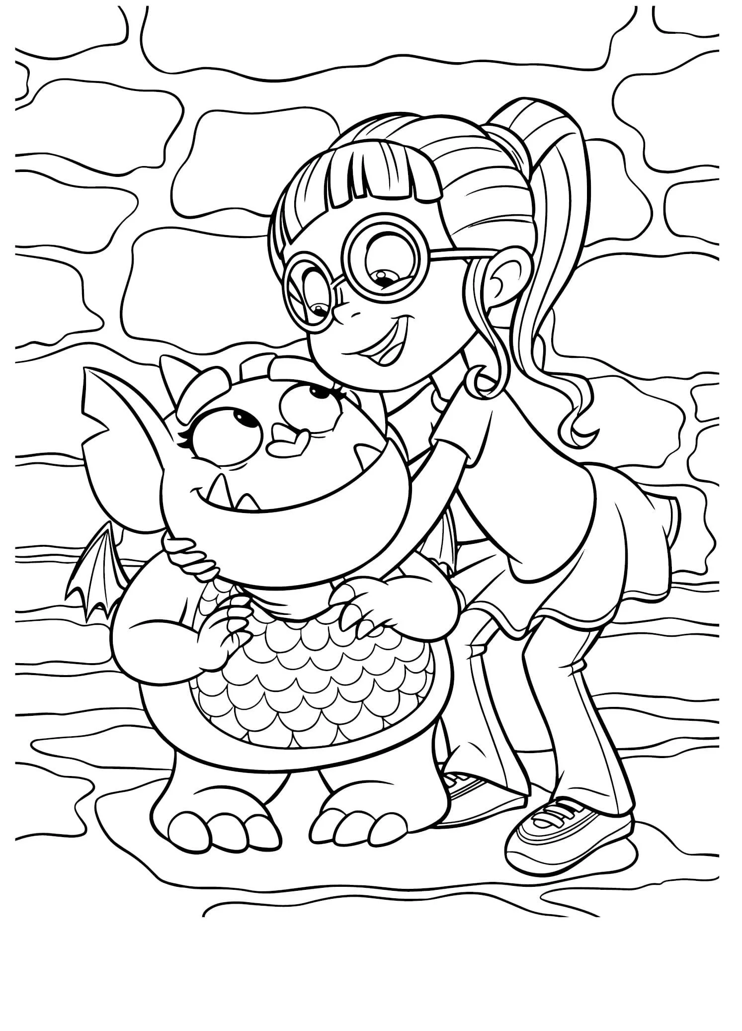 Desenhos de Vampirina Para Colorir 106
