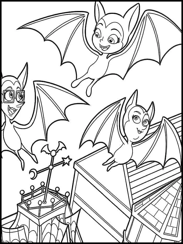 Desenhos de Vampirina Para Colorir 121