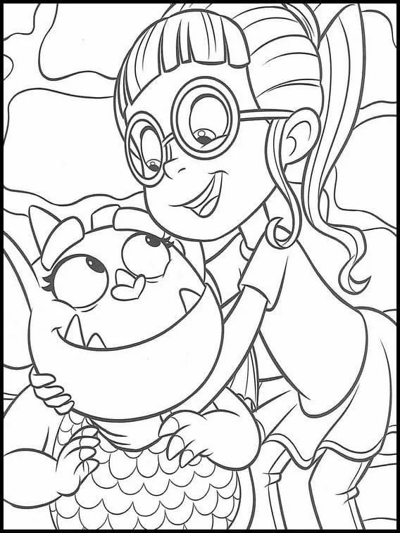 Desenhos de Vampirina Para Colorir 127