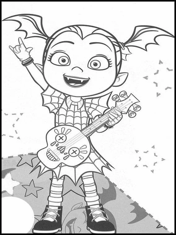 Vampirina Coloring Pages 136
