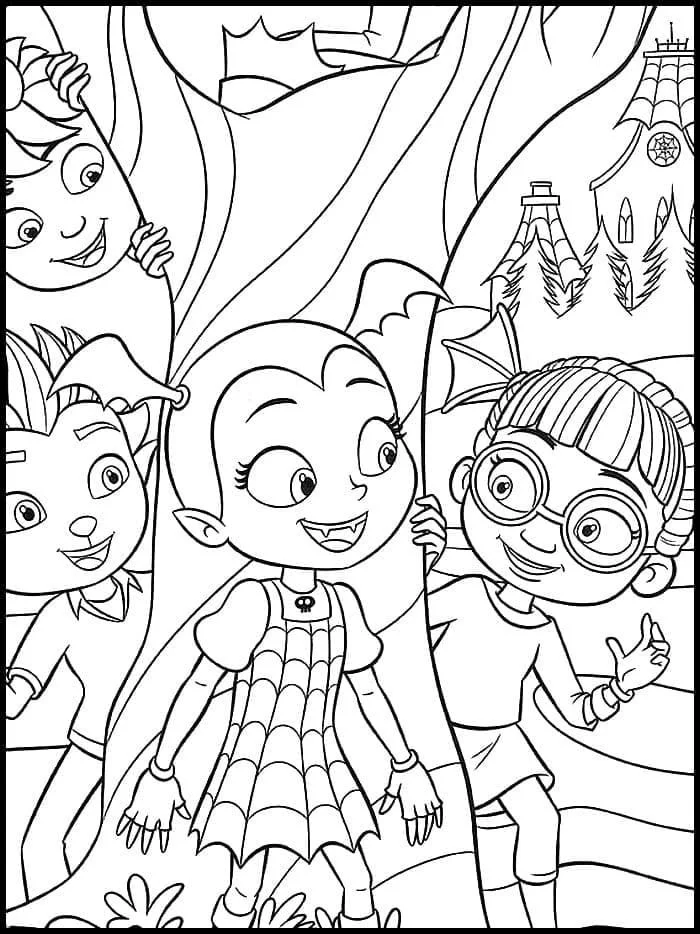 Vampirina Coloring Pages 50