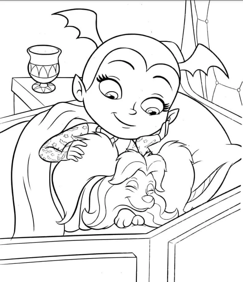 Desenhos de Vampirina Para Colorir 58