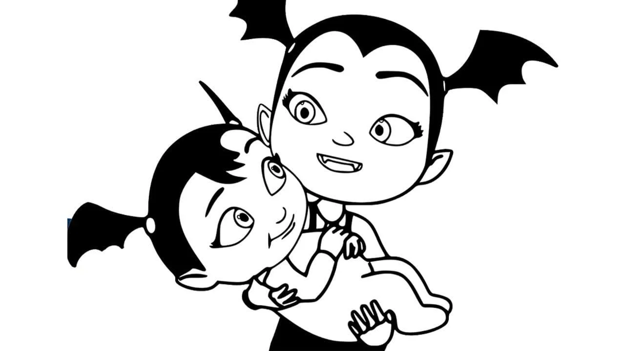 Vampirina Para Colorear 71