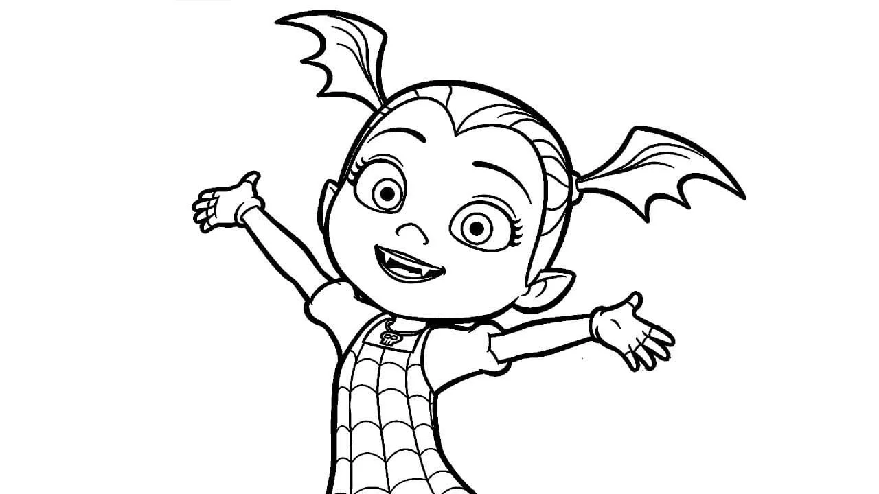 Vampirina Para Colorear 72