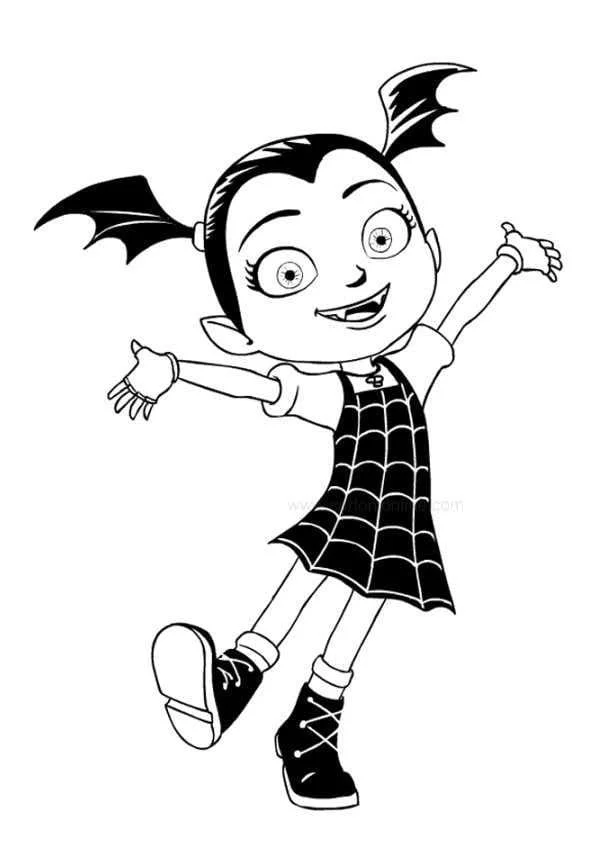 Vampirina Para Colorear 92
