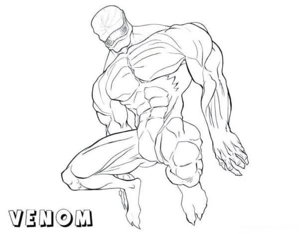 Venom Coloring Pages 29