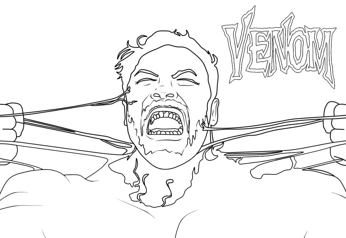 Venom Coloring Pages 55