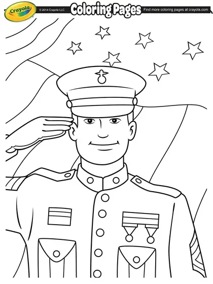 Veterans Day Coloring Pages 22