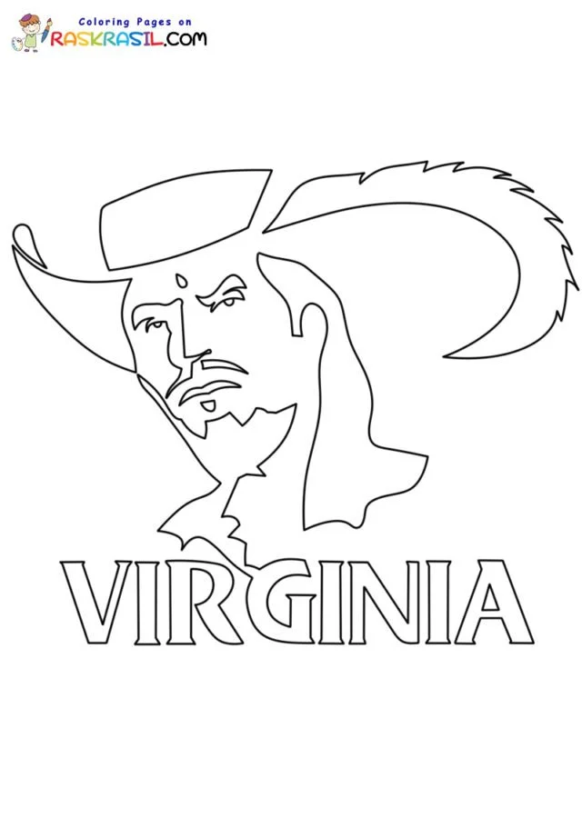 Virginia Coloring Pages 23