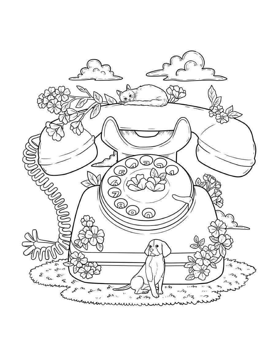 Vivi TinTa Coloring Pages 16