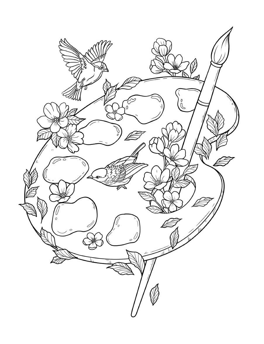 Vivi TinTa Coloring Pages 22