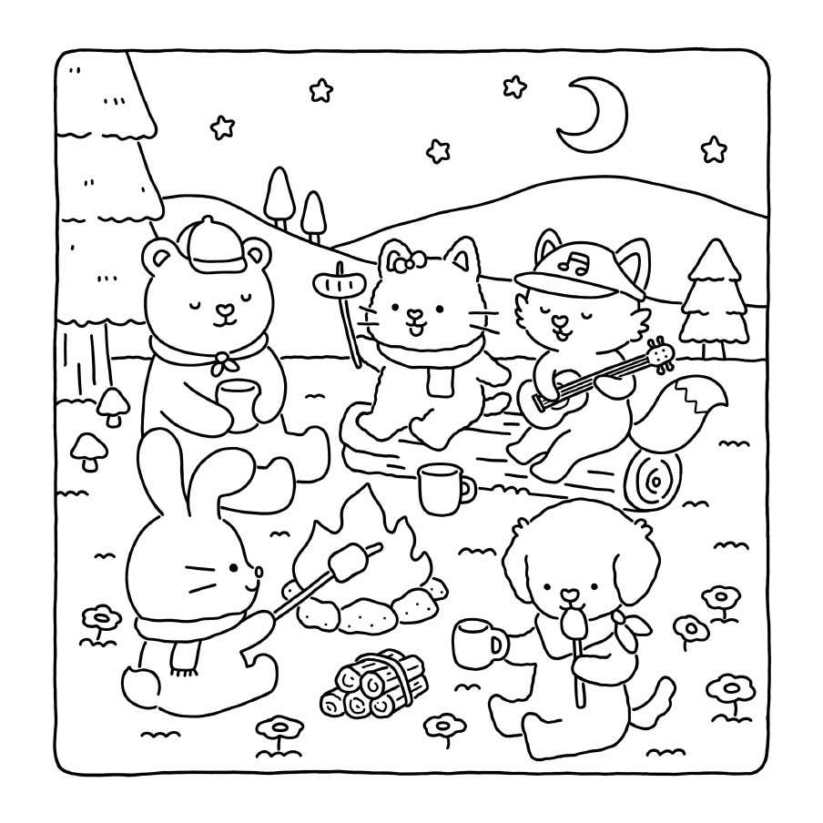 Vivi TinTa Coloring Pages 33