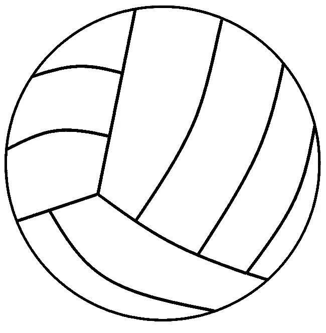 Volleyball Coloring Pages 20