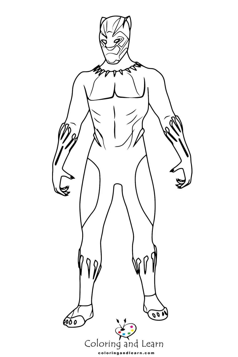 Wakanda Coloring Pages 13