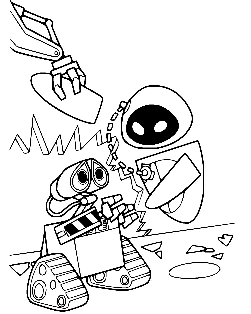 Desenhos de Wall E Para Colorir 39