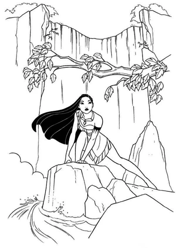 Waterfalls Coloring Pages 52