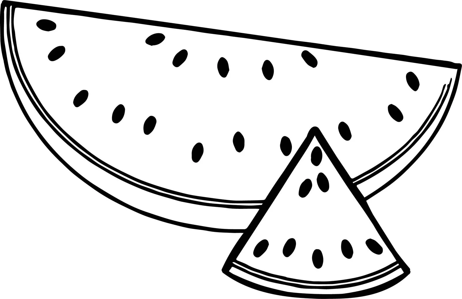 Watermelon Coloring Pages 6