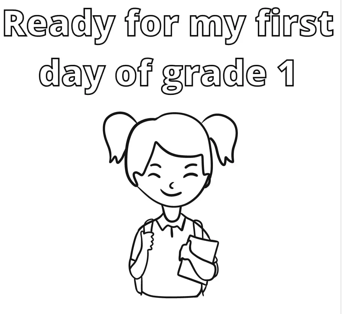 Welcome to First Grade Coloring pages 9