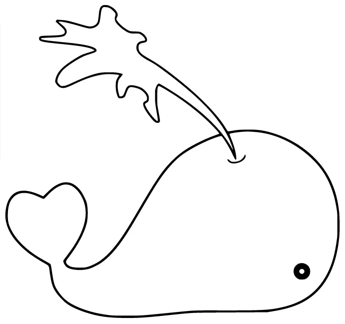 Whale Coloring Pages 51