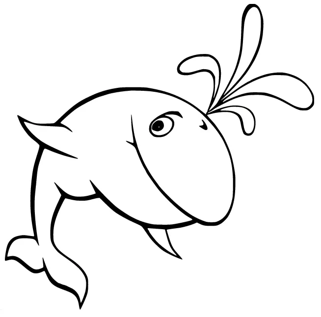 Whale Coloring Pages