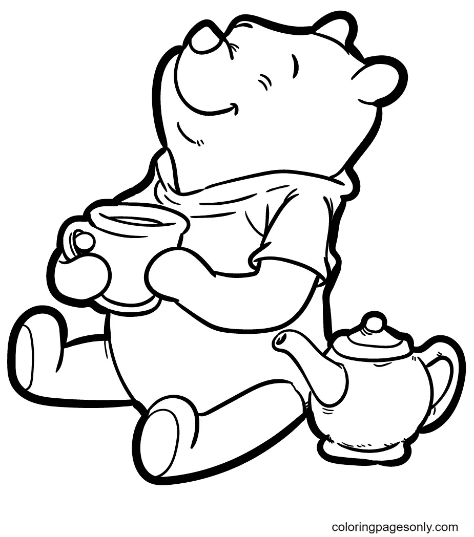 Winnie The Pooh Coloring Pages 55