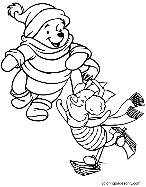 Desenhos de Winnie The Pooh Para Colorir 57